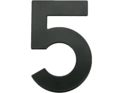 Haushalt House Number 5 Mb-5 145Mm Black