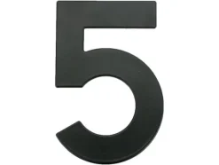 Haushalt House Number 5 Mb-5 145Mm Black