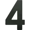 Haushalt House Number 4 Mb-4 145Mm Black