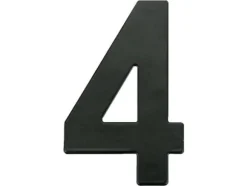 Haushalt House Number 4 Mb-4 145Mm Black