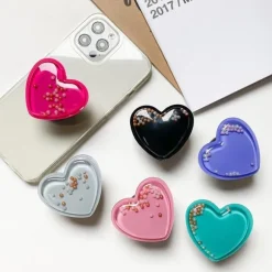 Heart Beads Popup Hållare - Grön