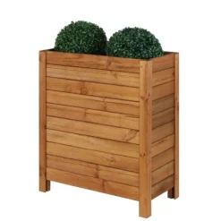 Hög kista för kruka /bredd 60cm/ Bottenjustering/ RDS - Brun