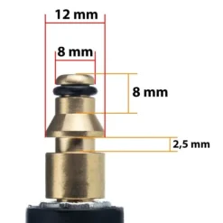 Högtrycksslang 15m Stihl / Nilfisk / Gerni Quick Connect för högtryckstvätt