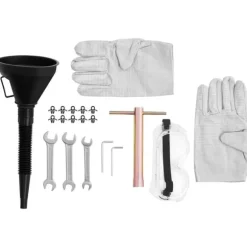 hillvert - Bensindriven flismaskin - 6,5 HK - 70 mm