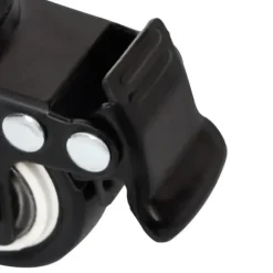 Hjul till odlingslåda - Slitstarka järnhjul för enkel flytt | Färg: Svart | Storlek: 8x3,5x8 cm