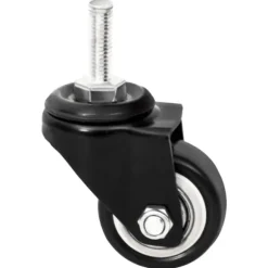 Hjul till odlingslåda 4 st svart 8x3,5x8 cm järn