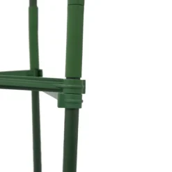 Hållbar tomatbur av stål - Justerbart stöd för växter | Färg: Grön | Storlek: 154 cm | 6 st