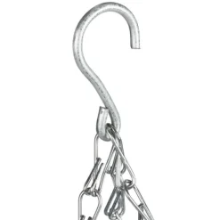 Hängande blomkorg set, 30x25 cm, Brun