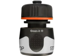 HOME It Garden Premium slangkoppling med stopp 1/2