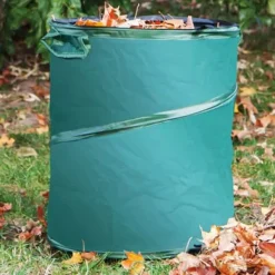 Hopfällbar lövbehållare 175 liter
