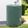 Hopfällbar Regnvattentank 250 L med reningsfilter | Färg: Grön | Storlek: 250 L