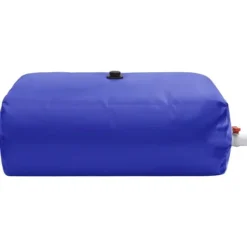 Hopfällbar vattentank med kran för regnvatten | Volym: 1500 L | Material: PVC