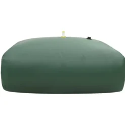 Hopfällbar vattentank med kran 2100 L - PVC, slitstark och flexibel | Färg: Grön | Storlek: 2100 L