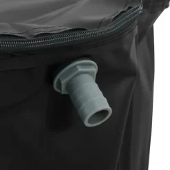 Hopfällbar vattentank med kran 500 L PVC - Slitstark och väderbeständig | Färg: Grön | Storlek: 500 L