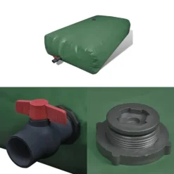 Hopfällbar vattentank PVC 3000 L - Regnvattentunna - Regnvattentunnor - Home & Living