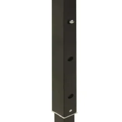 Hopfällbart partytält med sidoväggar - 3x3 m | Färg: Svart