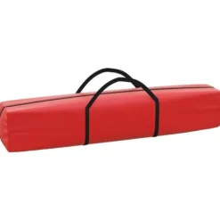 Hopfällbart partytält med sidoväggar - Uteplats, BBQ & Fester | Färg: Röd | Storlek: 3x3 m