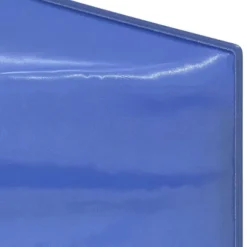 Hopfällbart partytält 2x2 m - UV-beständigt och vattentåligt | Färg: Blå | Storlek: 2x2 m