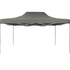 Hopfällbart partytält 3x4 m stål antracit