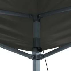 Hopfällbart partytält 3x4 m stål antracit