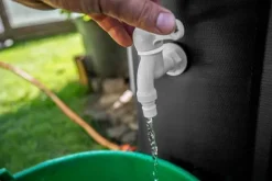 HOPPVÄNDBAR REGNVATTENTANK, 500 L, PVC - T N15-952