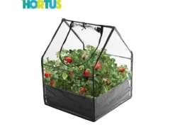 HORTUS Mini växthus med botten 65x65x85 cm (211-180)