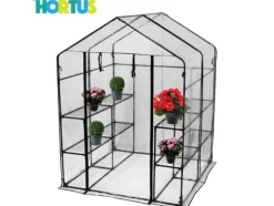 HORTUS Plastdrivhus XL 143 x 143 x 195 cm (211-203)