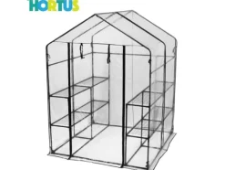 HORTUS Plastdrivhus XL 143 x 143 x 195 cm (211-203)