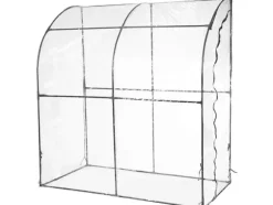 HORTUS Väggväxthus i plast 215 x 200 x 100 cm (211-206)