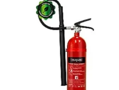 Housegard CO2-slukker 5 kg - med vægbeslag, brandklasse B