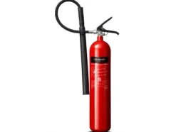 Housegard CO2-slukker 5 kg - med vægbeslag, brandklasse B