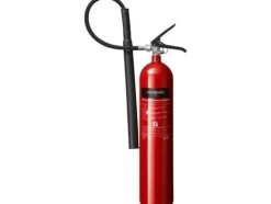 Housegard CO2-slukker 5 kg - med vægbeslag, brandklasse B