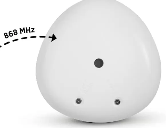 Housegard Pebble Link, trådlös brandvarnare med inbyggt 10-årsbatteri, 1-pack