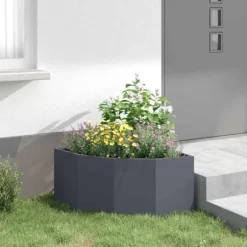 Hörnställning Antracit 60 x 60 x 35 cm Stål