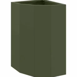 Hörnställning Olivgrön 30 x 30 x 50 cm Stål