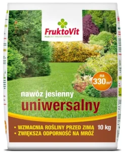 Höstuniversalgödsel Fruktovit PLUS för växter, gräsmattor 10 kg