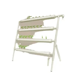 Hydroponisk odlingskit, 4-nivå hylla med 36 planteringshål, Max flödeshastighet: 44 gallon per timme, Max pump höjd: 5,91 fot