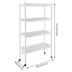 Hydroponisk odlingssats - Hydroponiskt odlingssystem - Med odlingskorgar - För hem, trädgård, kontor