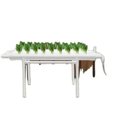 Hydroponiskt odlingskit, platsbesparande design, 36 växtplatser,VIT