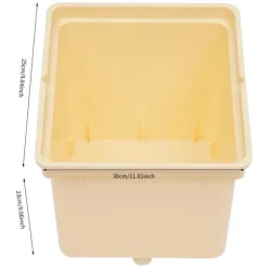 Hydroponiskt odlingssystem - 4-hinks droppbevattningskit inomhus - Varje hink 11 L - Pump 220–240 V/50 Hz - 4 W - 300 L/h - PP-plast