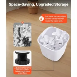 Hydroponiskt Odlingssystem 30 Poddar, Smart Hydroponiskt Torn, Vattencirkulationsfunktion