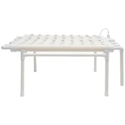 Hydroponiskt odlingssystem - Odlingskit enkel nivå - 54 Odlingshål - 6 Rör - För Grönsaker och Örter - Hem och Trädgård - Vit