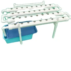 Hydroponiskt odlingssystem, 36 planteringsplatser, effektiv vattenanvändning, PVC-U-material