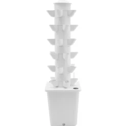 Hydroponiskt växtsystem, inomhusbruk, 6-nivåsystem,VIT