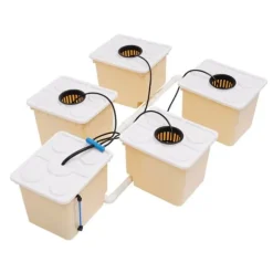 Hydroponiskt växtsystem kit, 11L hinkkapacitet, 220-240V pumpvoltage, 4W pumpkraft, IPX8 skyddsnivå, kompakt storlek