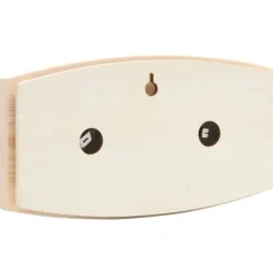 2-i-1 Bastutermometer & hygrometer med sandur i massiv furu | Färg: Naturlig | Storlek: 15 min