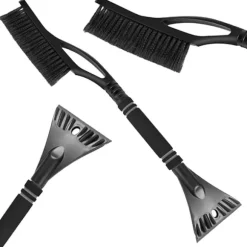 2-i-1 Isskrapa / Bilskrapa med snöborste - 59cm