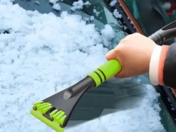 2-i-1 Isskrapa / Bilskrapa med snöborste - 59cm