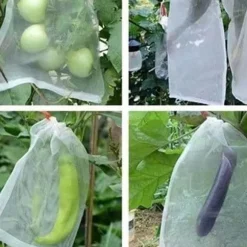 INF Multifunktionell Nätpåse, 50-pack Vit 30 x 20 cm