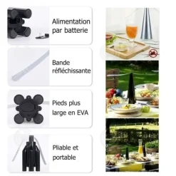 INN Anti flugfläkt 7,3 x 26,5 cm bladavvisande med flexibla blad för att hålla flugor borta flugavvisande för